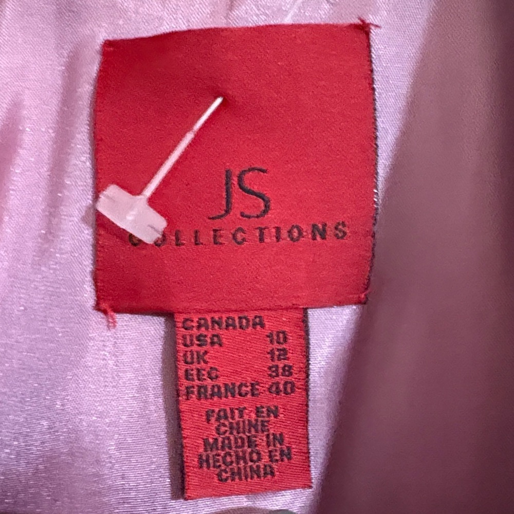 JS Collections Mauve Skirt Set - Picture 3 of 14